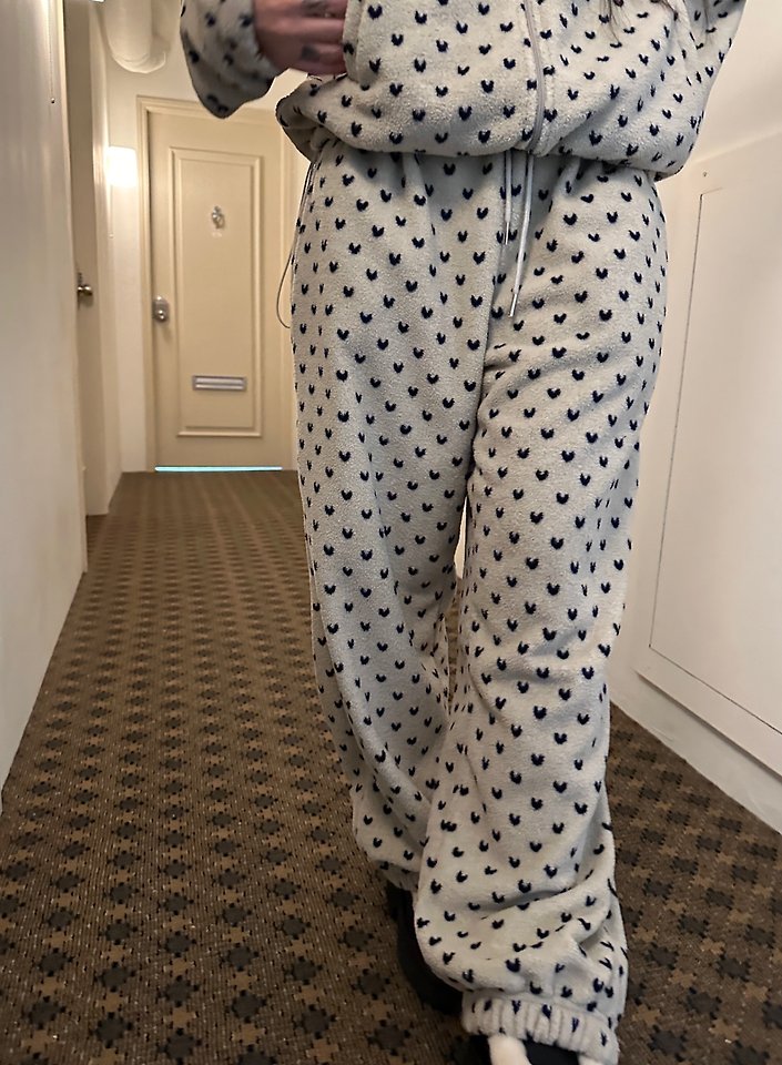 Mini Heart Fleece Pants by Dress U for Women - view 1
