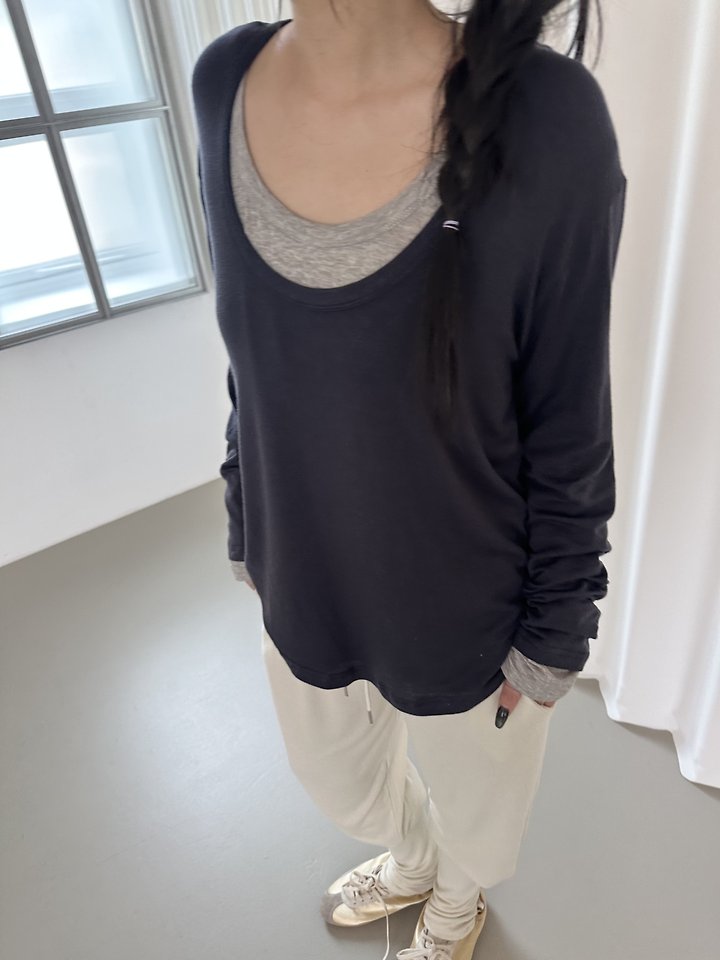 Hadden U-Neck Sleeve Tee by Dress U for Women - view 10