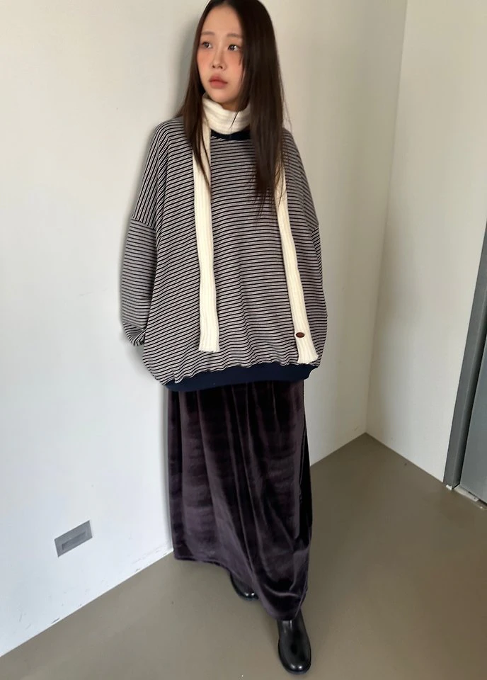 Striped Sweet Sweatshirt by Dress U for Women - view 12