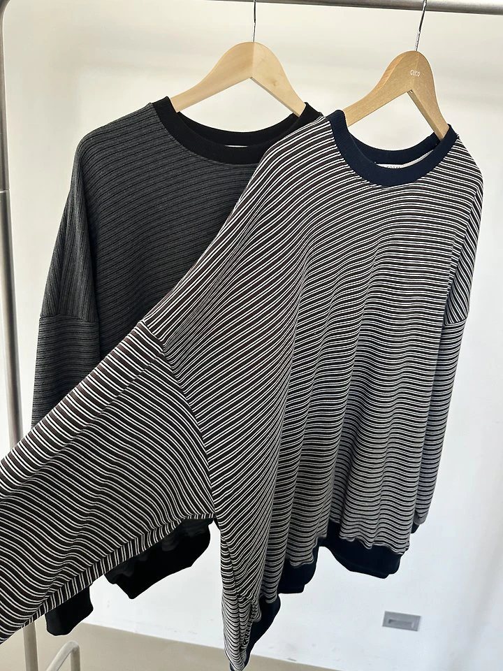 Striped Sweet Sweatshirt by Dress U for Women - view 8