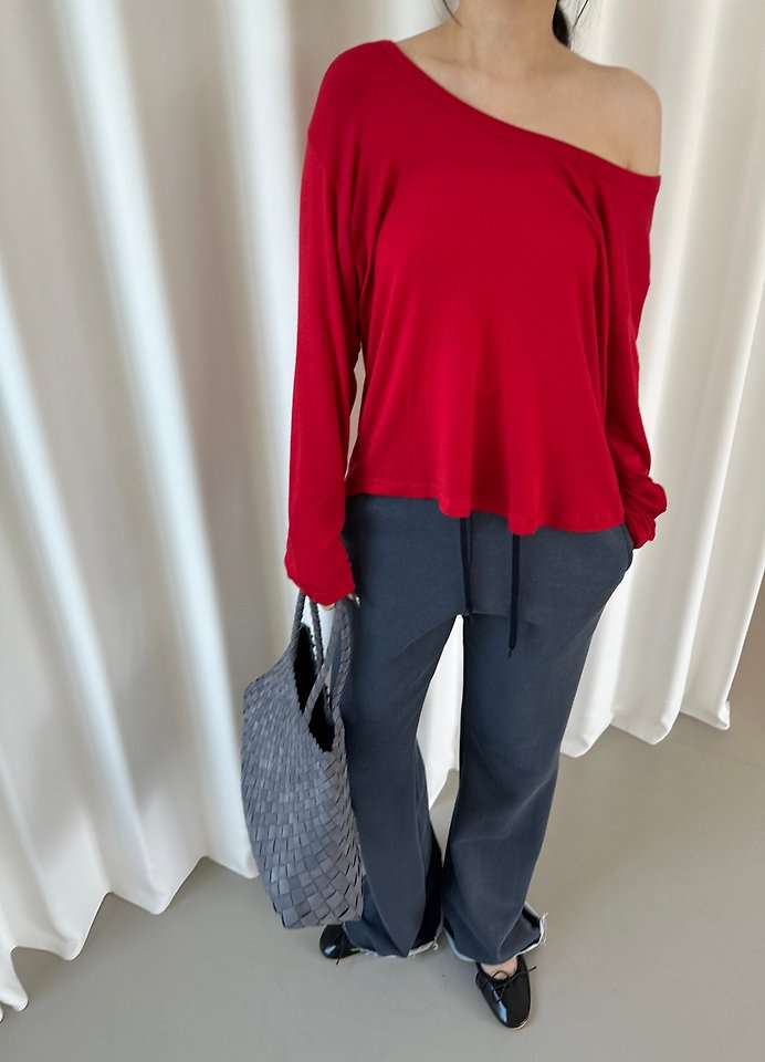 Pigment Low Bootcut Pants by Dress U for Women - view 2