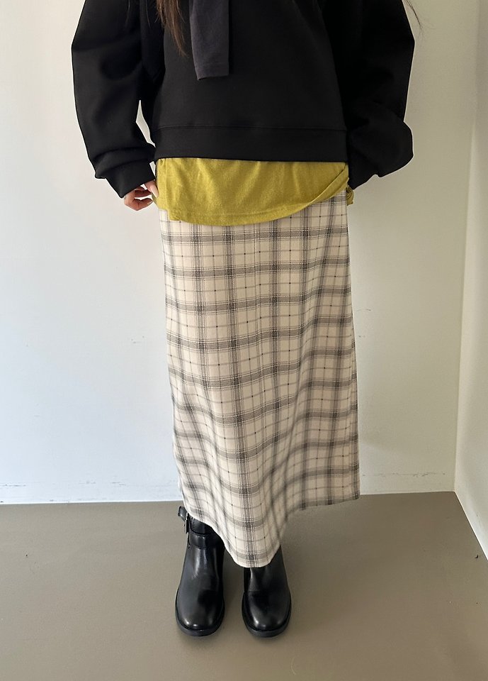 Grid Check Skirt by Dress U for Women - view 3