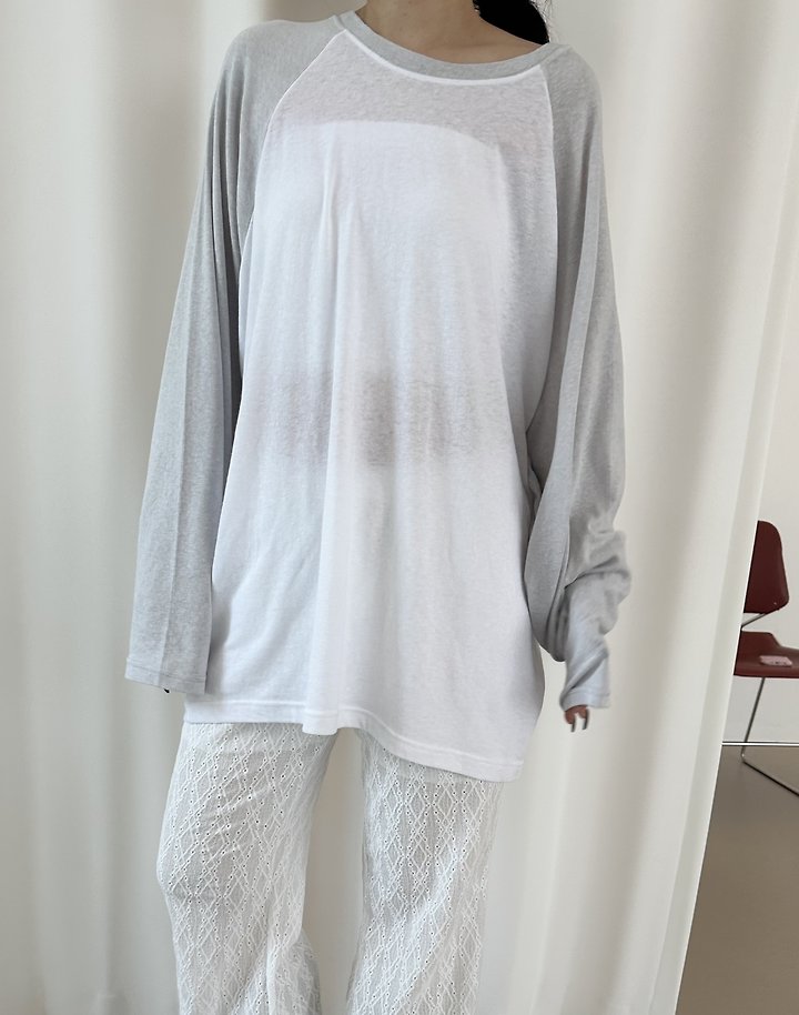 Raglan Colorblock Raglan Tee by Dress U for Women - view 5