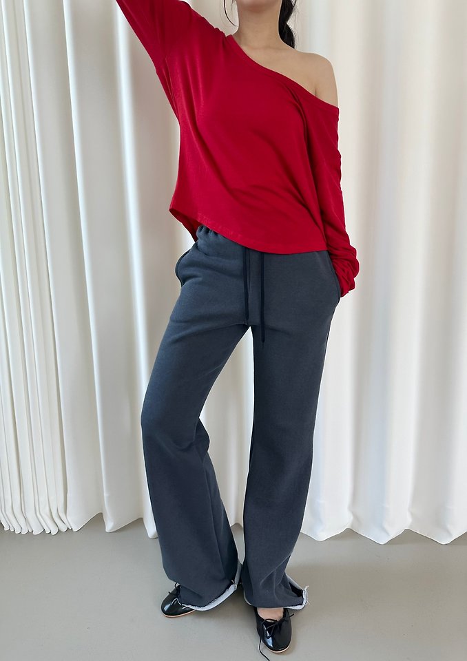 Pigment Low Bootcut Pants by Dress U for Women - view 3