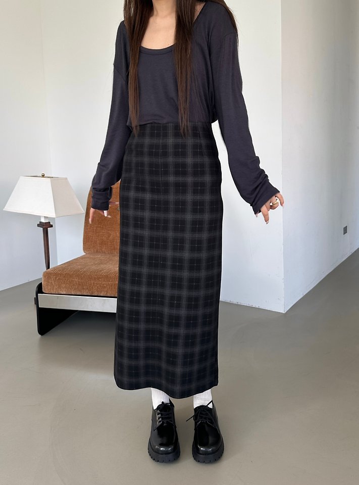 Grid Check Skirt by Dress U for Women - view 4