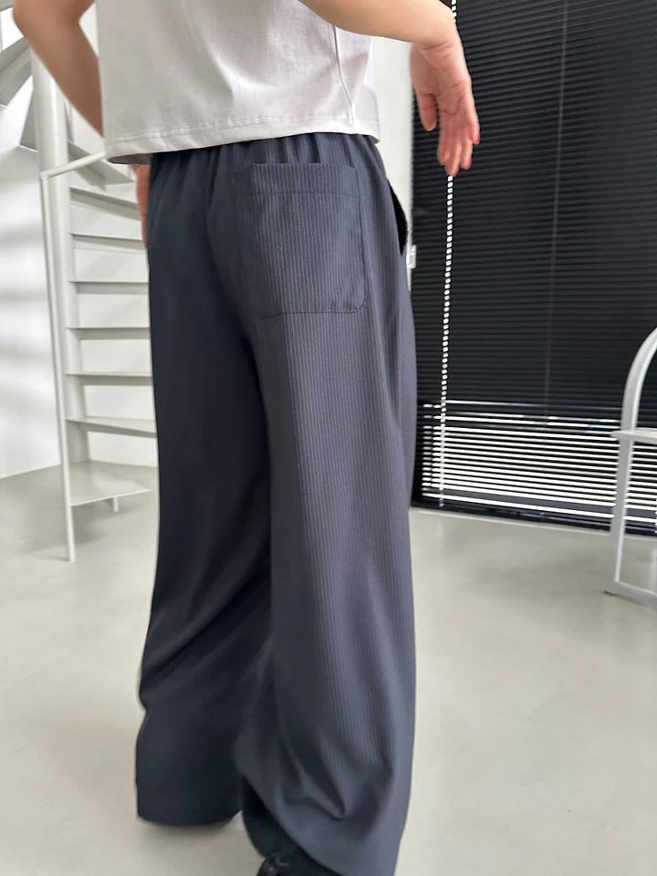 Striped Wide Pintuck Pants by Dress U for Women - view 10
