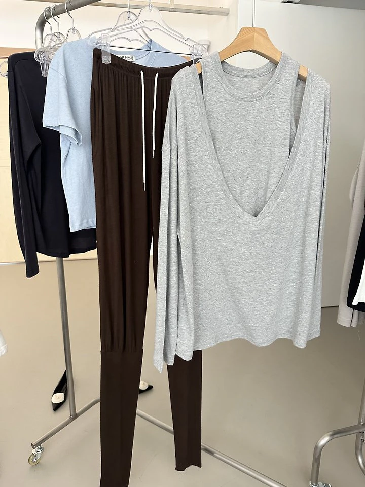 Moment Deep V-Neck Set by Dress U for Women - view 7