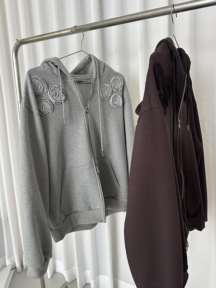 Premium French Terry Zip-Up by Dress U for Women - view 1