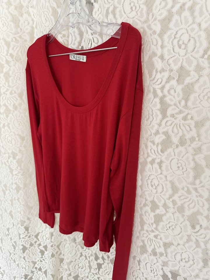 Hadden U-Neck Sleeve Tee by Dress U for Women - view 4