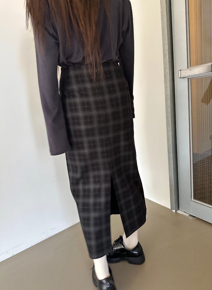 Grid Check Skirt by Dress U for Women - view 7