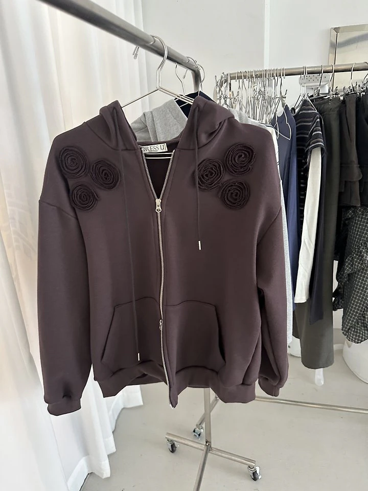 Premium French Terry Zip-Up by Dress U for Women - view 3