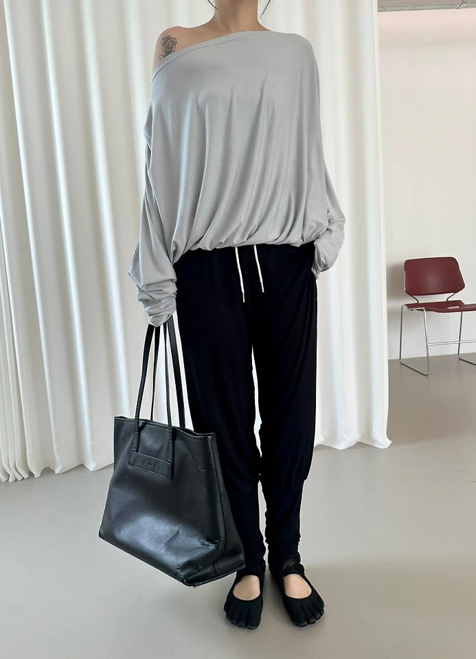 Cozy Shirring Tee by Dress U for Women - view 5
