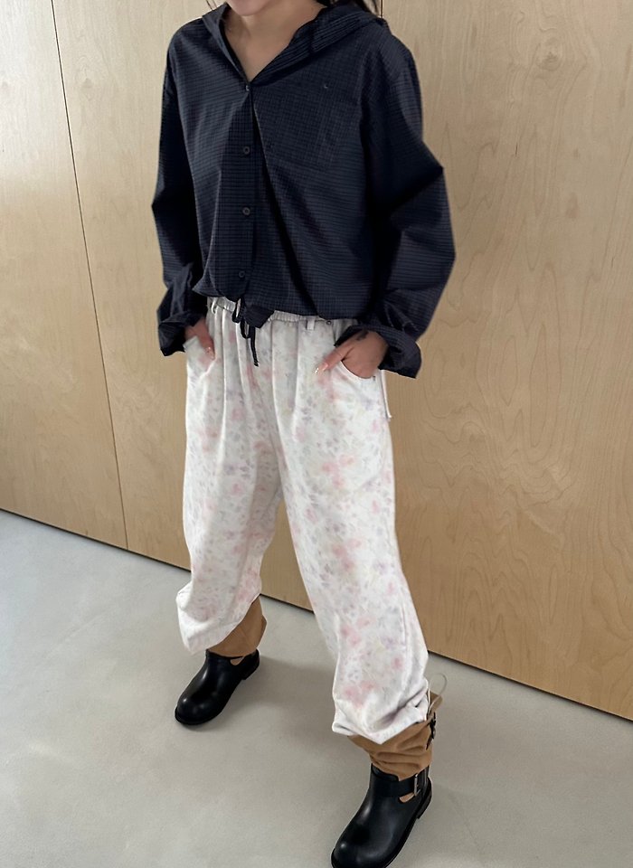 Flower French Terry Pants by Dress U for Women - view 8