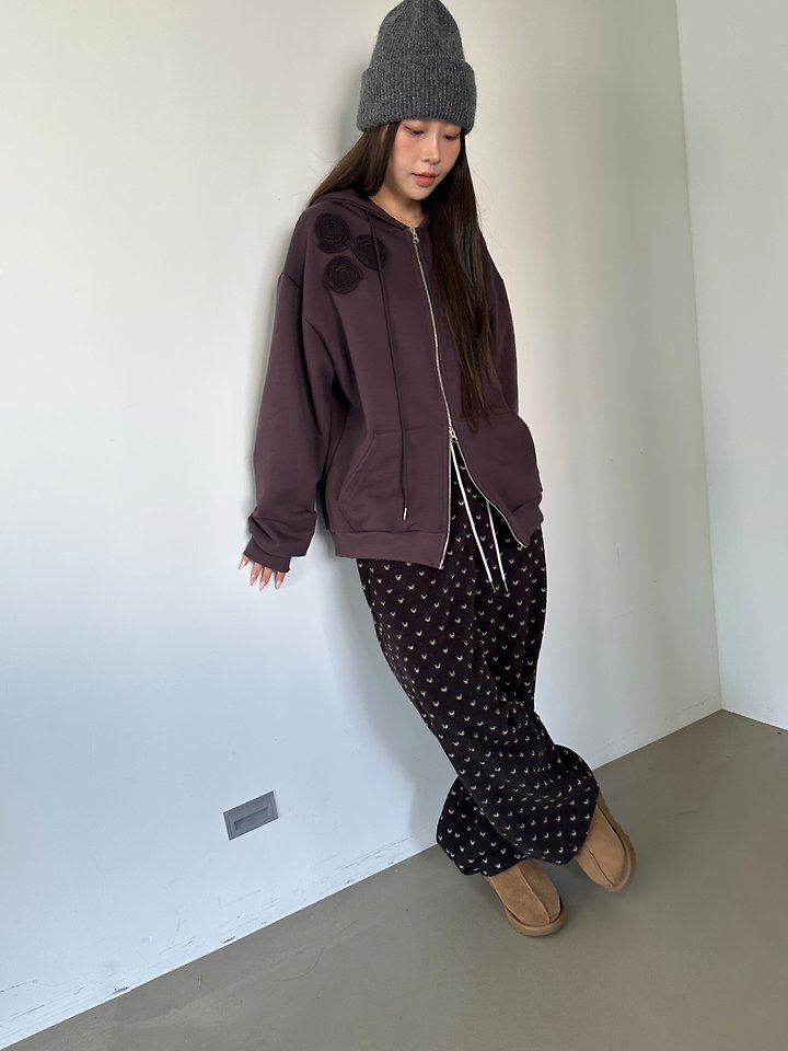 Mini Heart Fleece Pants by Dress U for Women - view 4