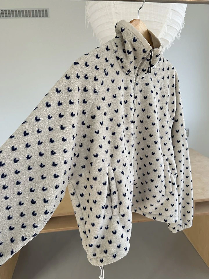 Mini Heart Fleece Jacket by Dress U for Women - view 3