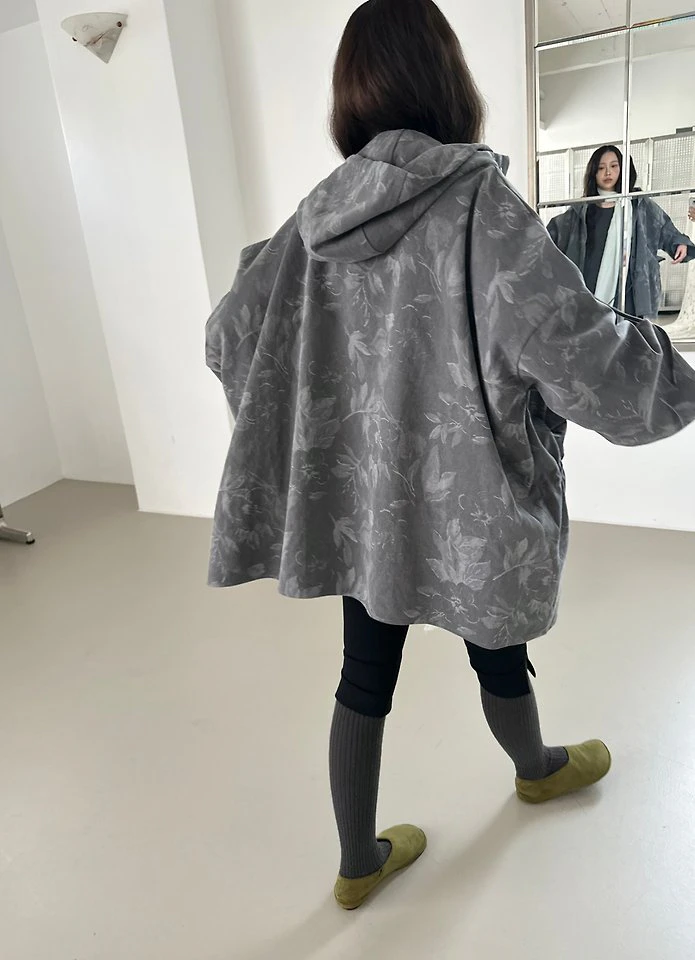 Unique Flower Hooded Jacket by Dress U for Women - view 5