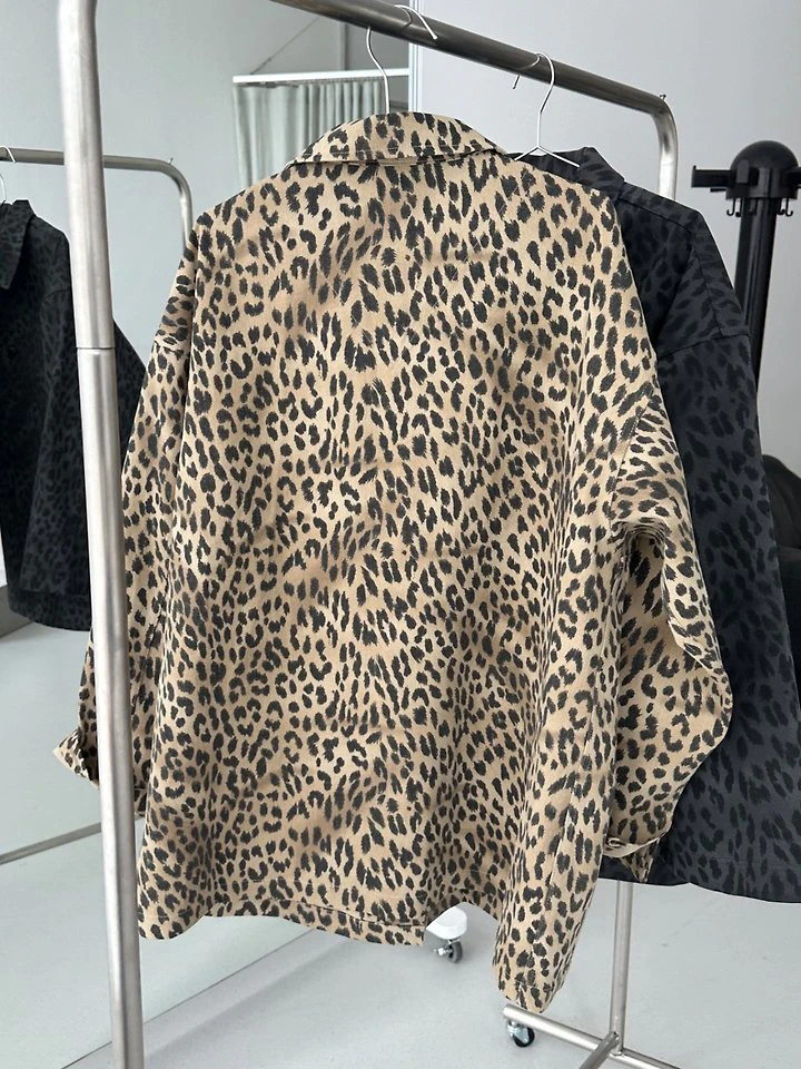 Leopard Cotton Jacket by Dress U for Women - view 1