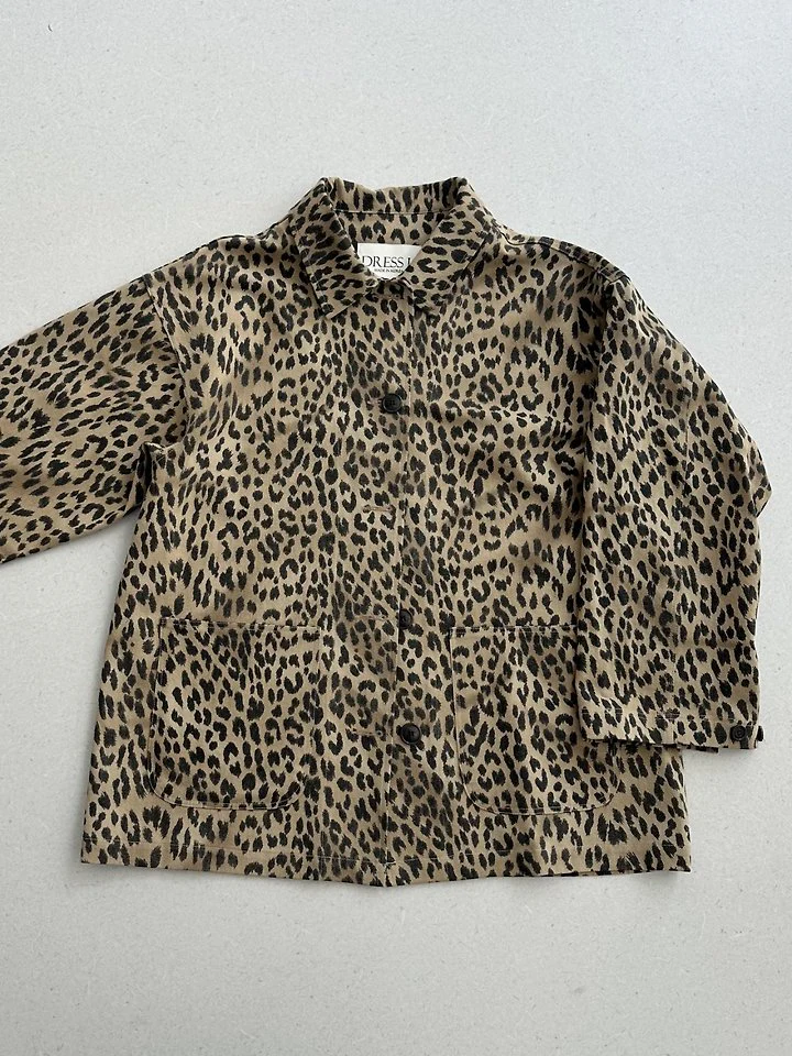 Leopard Cotton Jacket by Dress U for Women - view 3