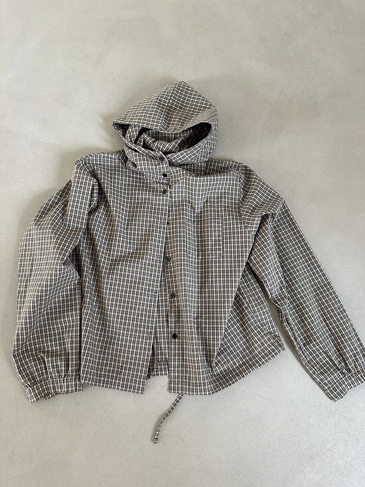 Check Hooded Shirt by Dress U for Women - view 2