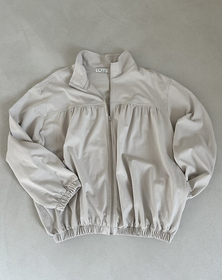 Shirring Band Zip-Up by Dress U for Women - view 1