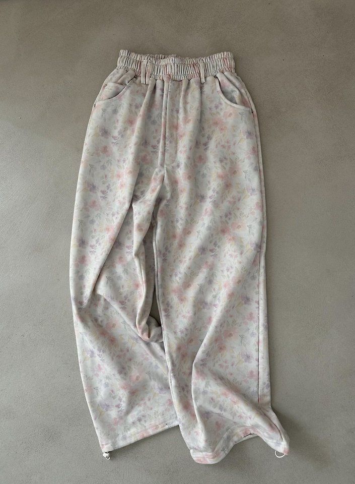 Flower French Terry Pants by Dress U for Women - view 2