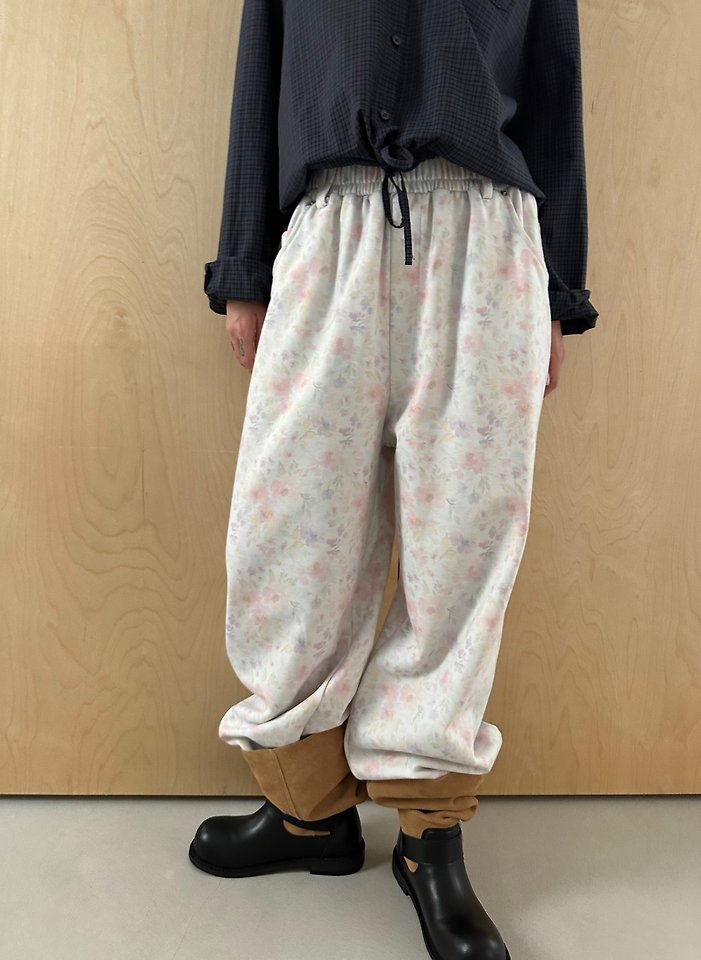 Flower French Terry Pants by Dress U for Women - view 6