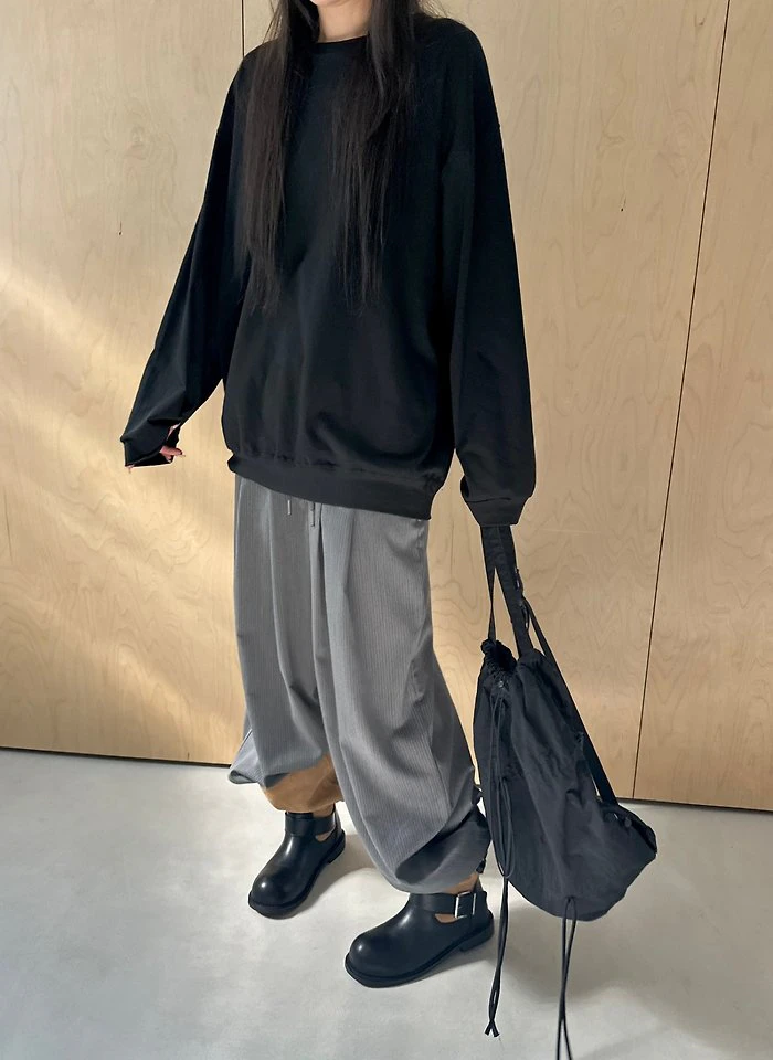 Striped Wide Pintuck Pants by Dress U for Women - view 1