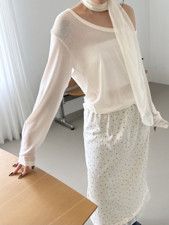 Hadden U-Neck Sleeve Tee by Dress U for Women - view 11
