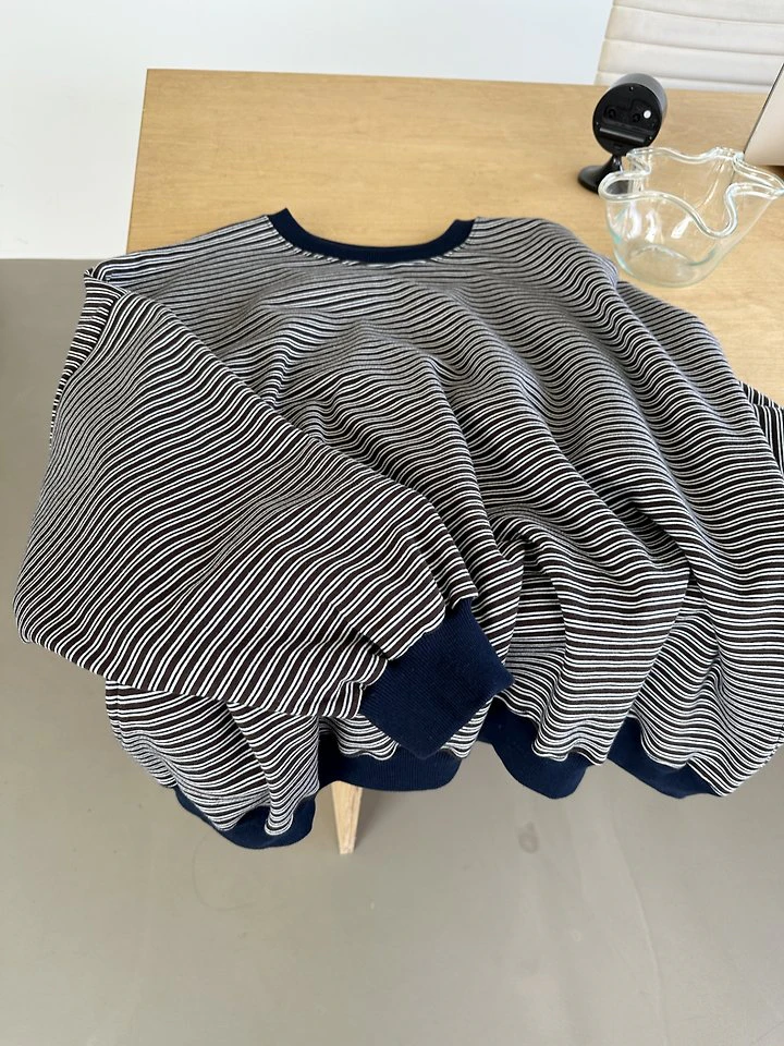 Striped Sweet Sweatshirt by Dress U for Women - view 9