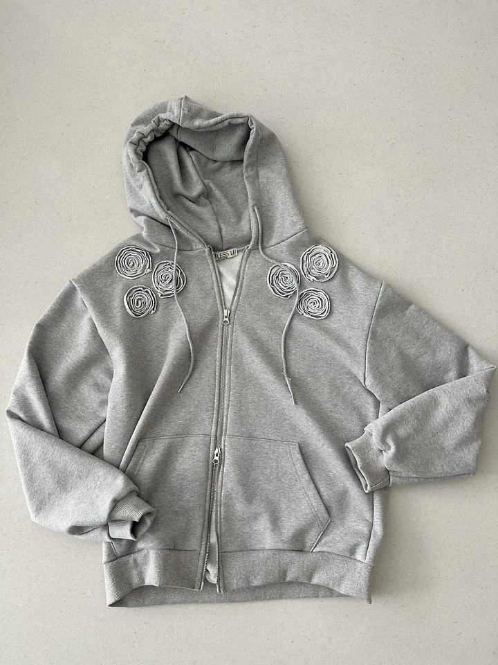 Premium French Terry Zip-Up by Dress U for Women - view 5