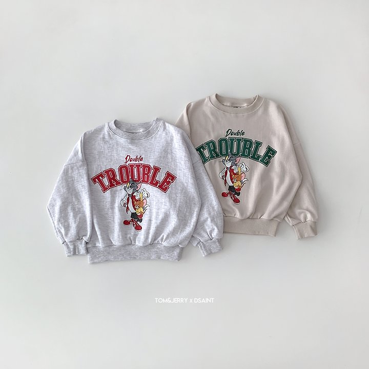 Double T and J Sweatshirt by Dsaint for Child - view 1