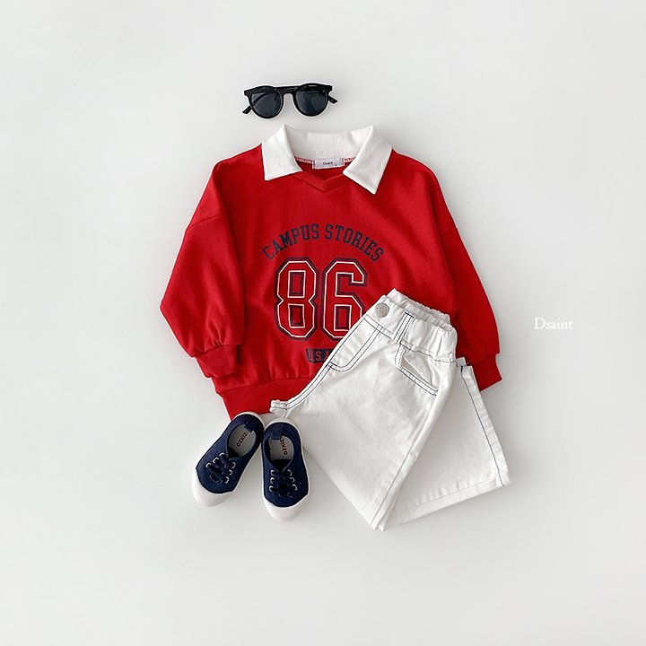 Campus Collar Sweatshirt by Dsaint for Child - view 6