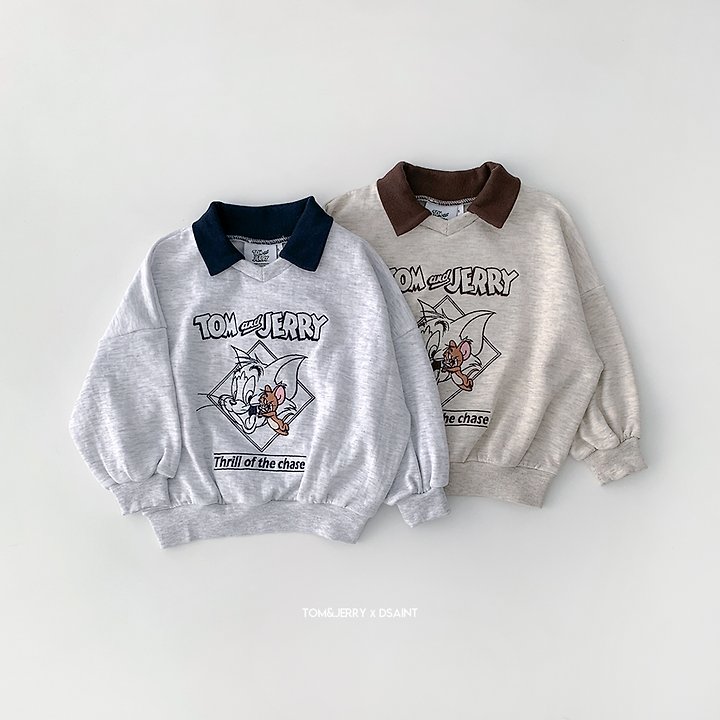 Collar T and J Sweatshirt by Dsaint for Child - view 1