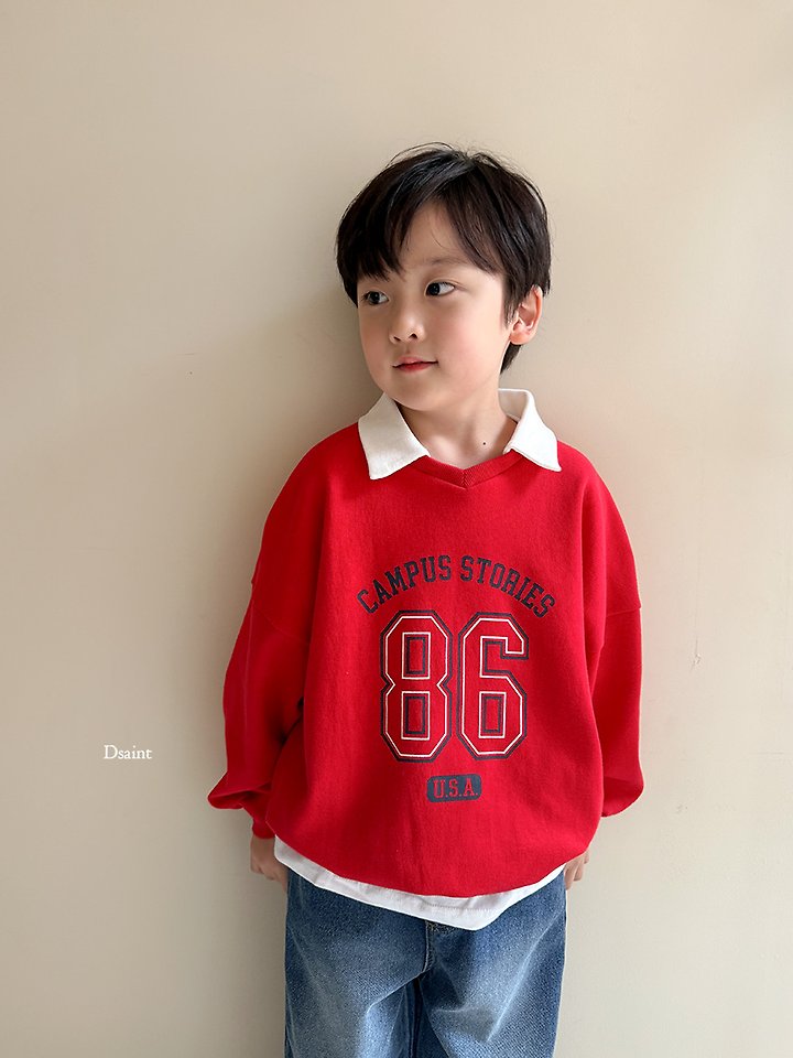 Campus Collar Sweatshirt by Dsaint for Child - view 11