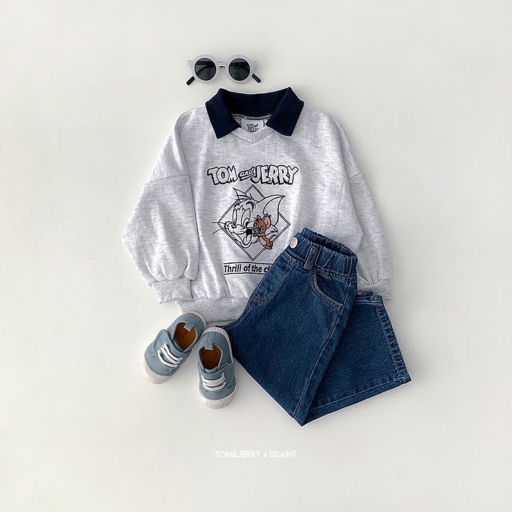 Collar T and J Sweatshirt by Dsaint for Child - view 7