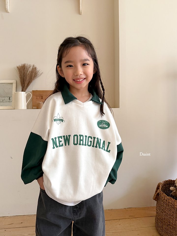 New Original Collar Sweatshirt by Dsaint for Child - view 9
