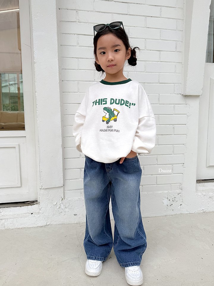 Beyond Sand Denim Pants by Dsaint for Child - view 11