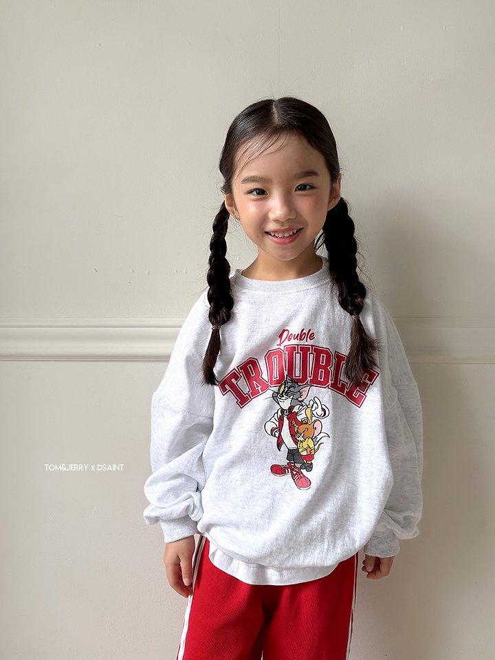 Double T and J Sweatshirt by Dsaint for Child - view 11