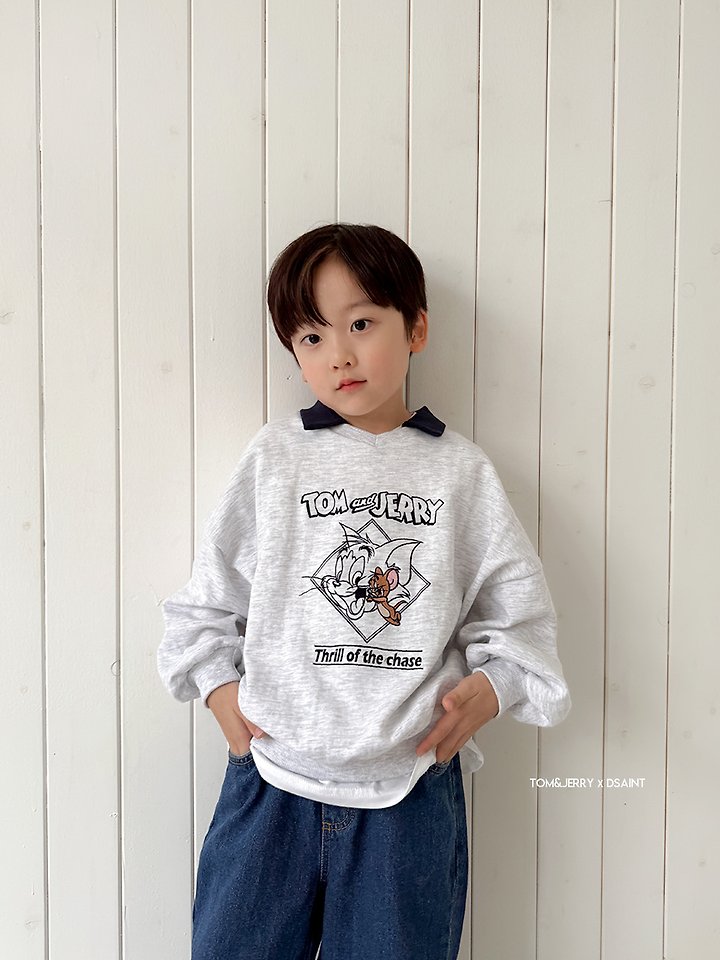 Collar T and J Sweatshirt by Dsaint for Child - view 9