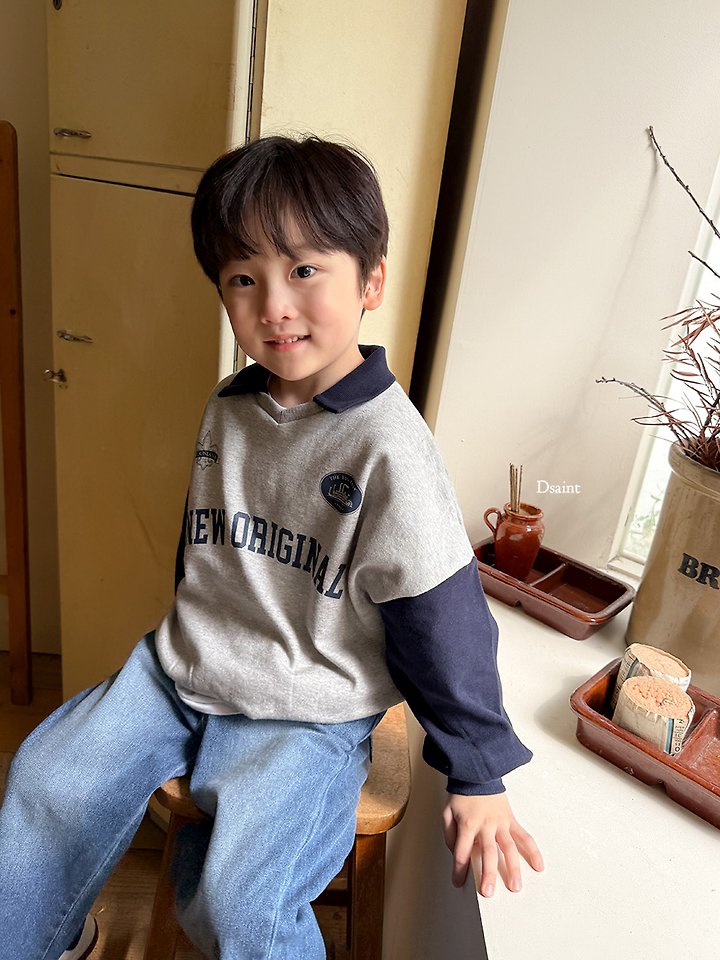 New Original Collar Sweatshirt by Dsaint for Child - view 10