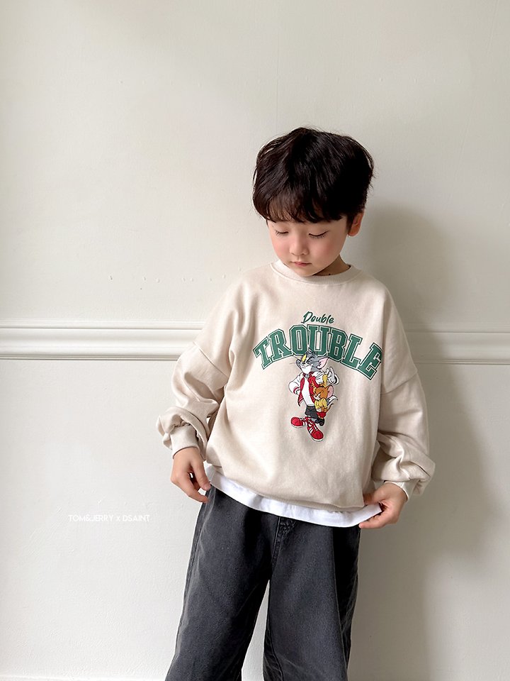 Double T and J Sweatshirt by Dsaint for Child - view 12