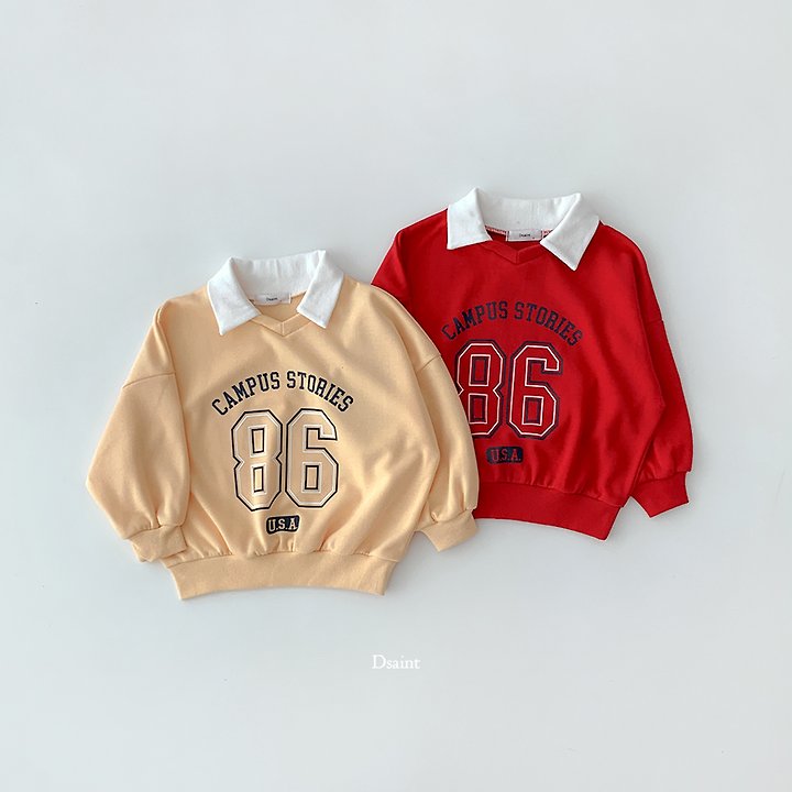 Campus Collar Sweatshirt by Dsaint for Child - view 1