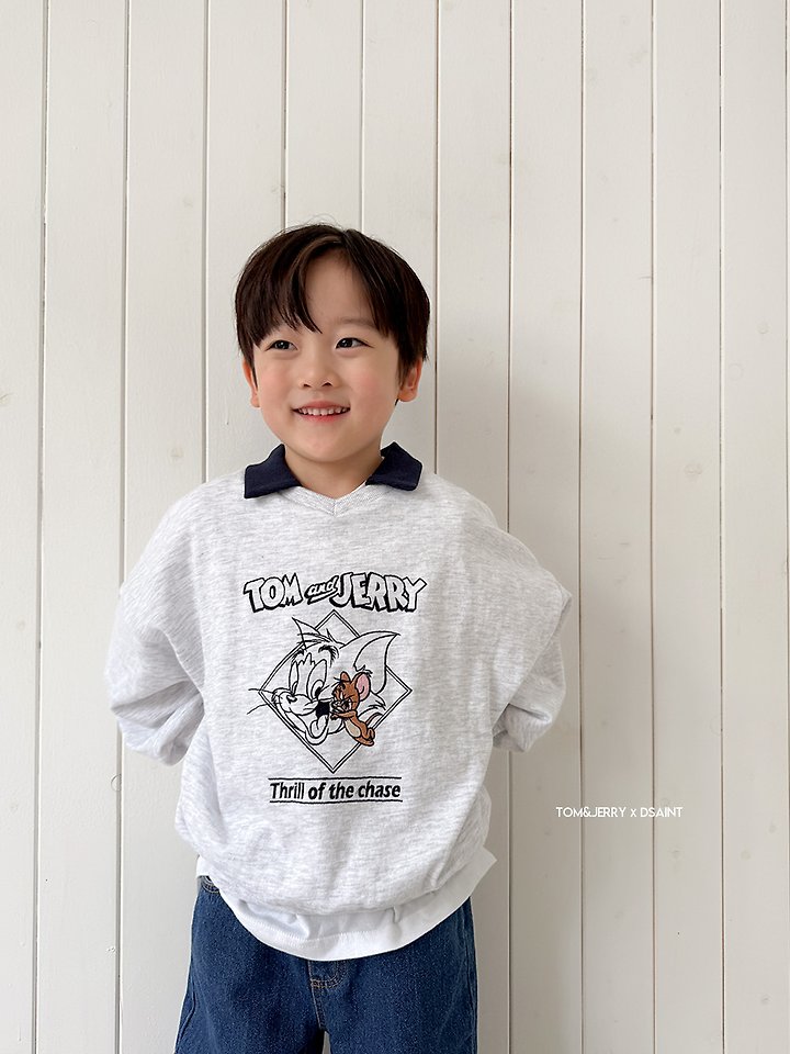 Collar T and J Sweatshirt by Dsaint for Child - view 10