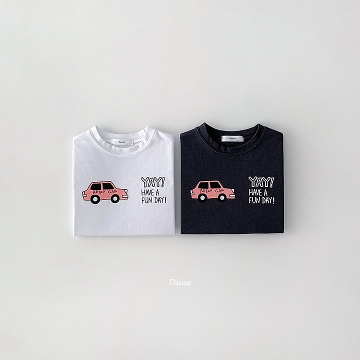 Retro Car Tee by Dsaint for Child - view 1
