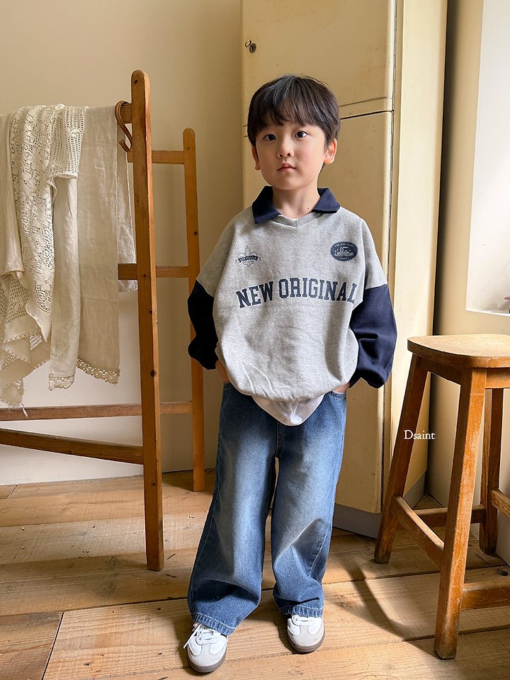 New Original Collar Sweatshirt by Dsaint for Child - view 11