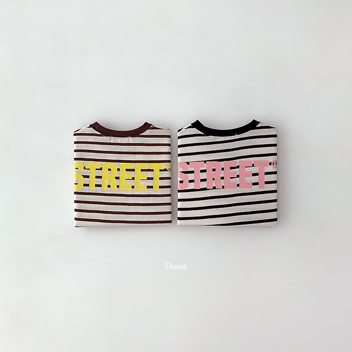 Street Striped Tee by Dsaint for Child - view 4