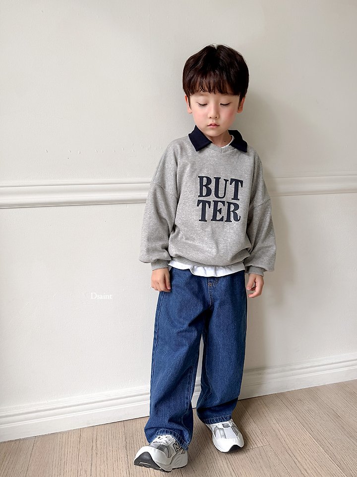 Square Butter Collar Sweatshirt by Dsaint for Child - view 11