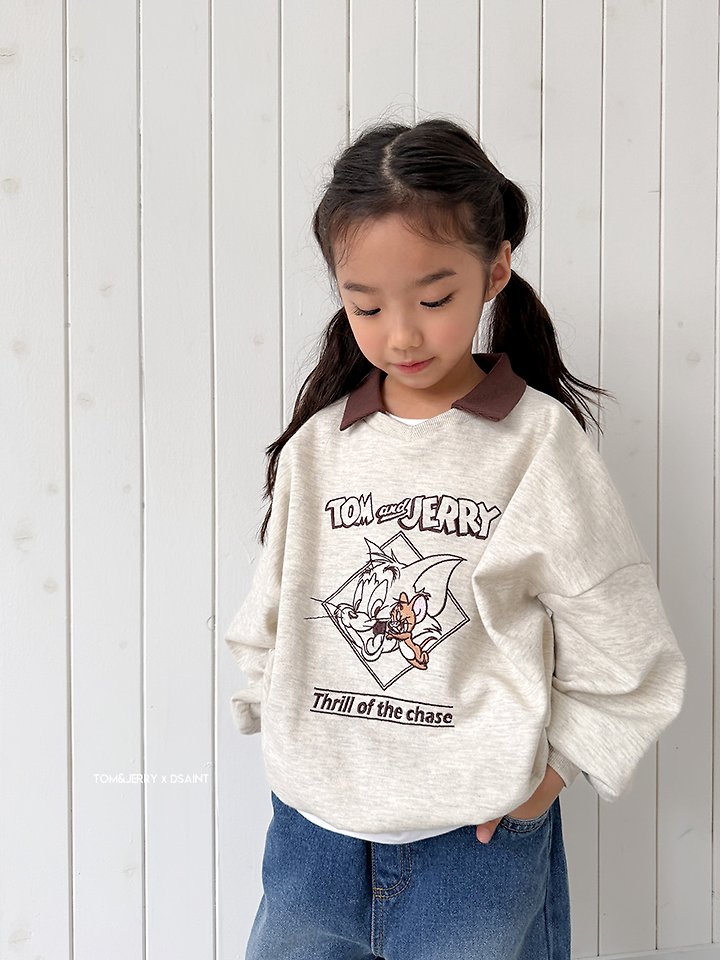 Collar T and J Sweatshirt by Dsaint for Child - view 11