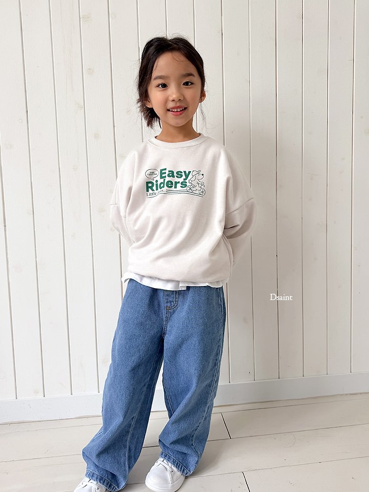 Mile Wide Denim Pants by Dsaint for Child - view 11