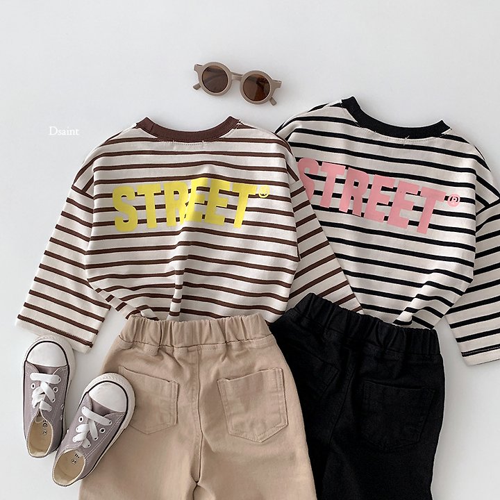Street Striped Tee by Dsaint for Child - view 5